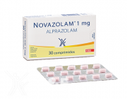 Novazolam 1 mg x 30 comprimidos