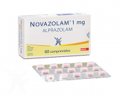 Novazolam 1 mg x 60 comprimidos