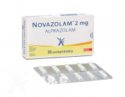 Novazolam 2 mg x 30 comprimidos